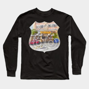 The Dog House on Route 66, in Albuquerque New Mexico - WelshDesigns Long Sleeve T-Shirt